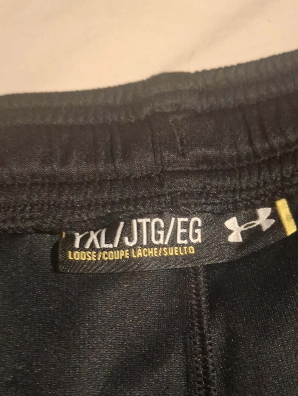 Boys Under Armour Black Athletic Shorts
